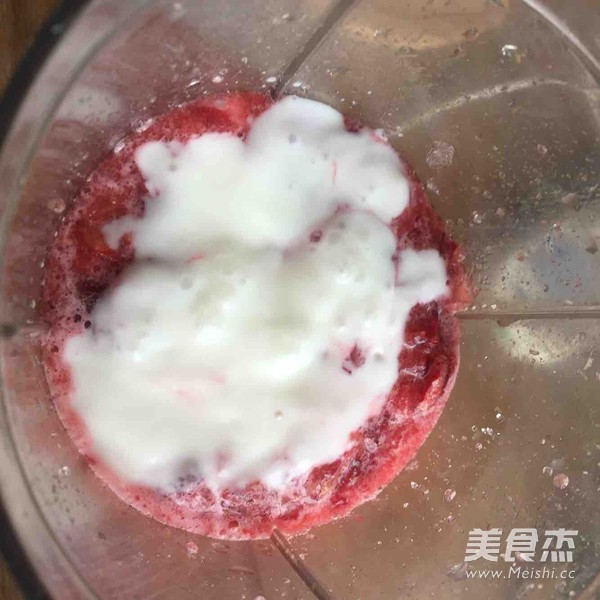 樱桃思慕雪的做法