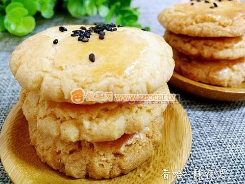 芝麻酥饼的做法