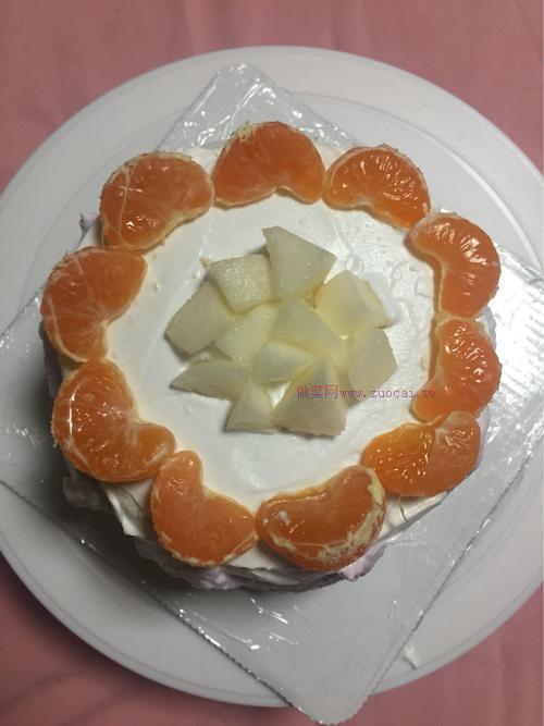 水果奶油蛋糕的做法
