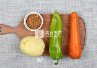 香煎土豆的做法步骤：1